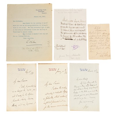Lot 114 - Autograph Collection.- Miscellaneous