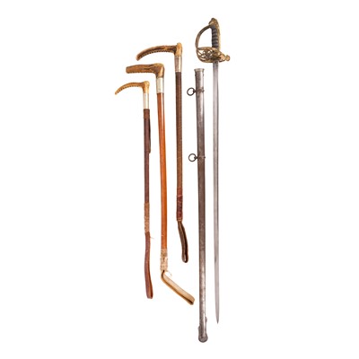 Lot 236 - Victorian infantry officer's dress sword