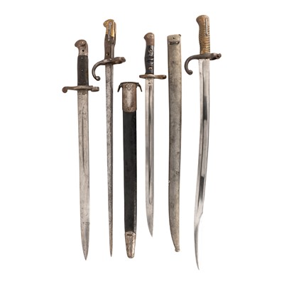 Lot 233 - A group of four bayonets