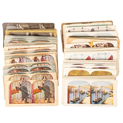 Lot 8 - A Collection of Stereocards, c.1890-1910