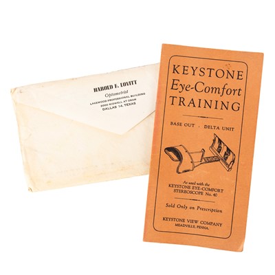 Lot 16 - Keystone Eye-Comfort Training, c.1940
