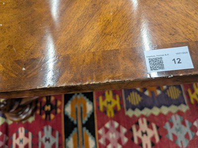 Lot 12 - Theodore Alexander 'replica' range, Classical Revival mahogany cocktail table