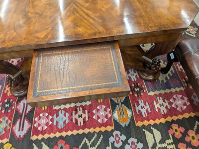 Lot 12 - Theodore Alexander 'replica' range, Classical Revival mahogany cocktail table