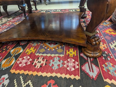 Lot 12 - Theodore Alexander 'replica' range, Classical Revival mahogany cocktail table