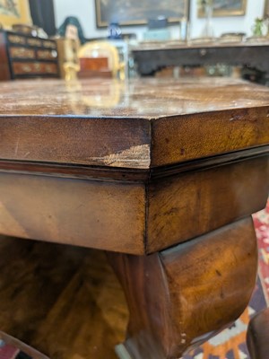 Lot 12 - Theodore Alexander 'replica' range, Classical Revival mahogany cocktail table