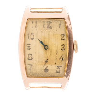 Lot 60 - Vintage Lozenge-Shaped Wristwatch