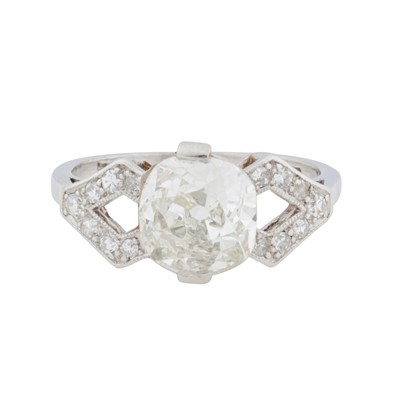 Lot 314 - Possibly Hamilton & Co Ι A diamond ring, circa 1930
