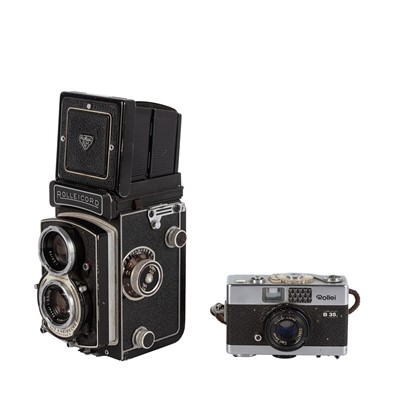 Lot 320 - Two Rollei Cameras; Property of John Nesbitt