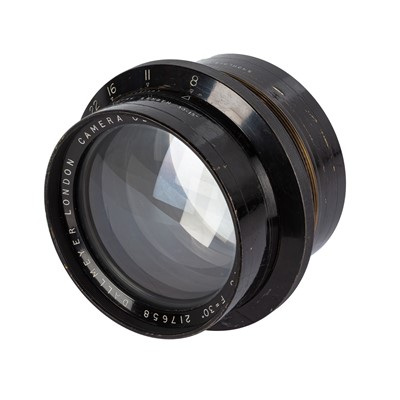 Lot 148 - A J.H Dallmeyer London 30" f/8 Camera Obscura Anastigmat Lens