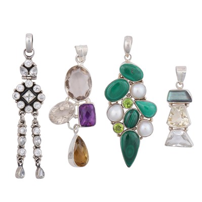 Lot 341 - Four pendants