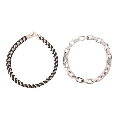 Lot 257 - Two bracelets