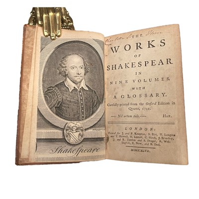 Lot 162 - Shakespeare (William) Works, 1747