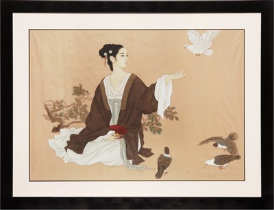 Lot 708 - After Zhao Guojing and Wang Meifang (Chinese, 20th century)