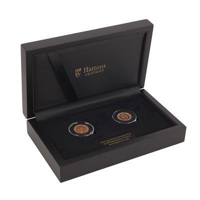 Lot 587 - GB Commemorative Pair of Gold Coins