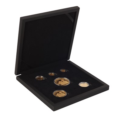 Lot 589 - GB Commemorative Gold Coin Set
