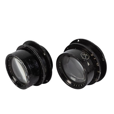 Lot 139 - Two Air Ministry J.H Dallmeyer 8" f/2.9 Pentac Lenses