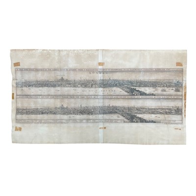 Lot 89 - Hollar (Wenceslaus) London ... before [and] ... after the sad calamitie and destruction by Fire