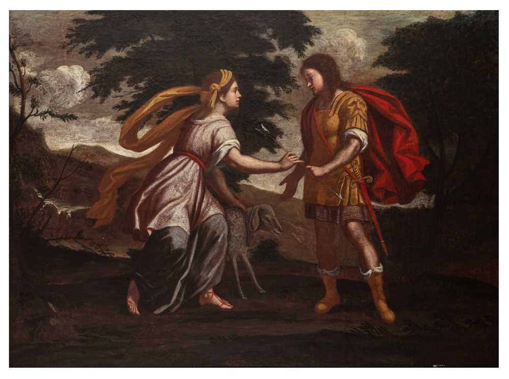 Lot 4 - Attributed to Matteo Rosselli (Italian, 1578-1650)