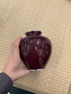 Lot 90 - Two Japanese cloisonné enamel 'floral' vases by Ando Jubei Company