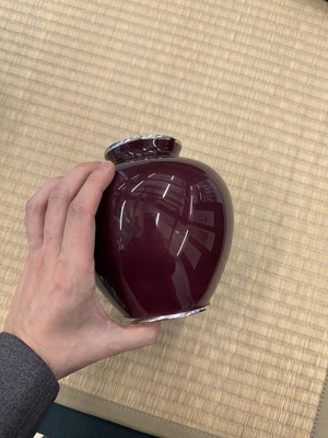 Lot 90 - Two Japanese cloisonné enamel 'floral' vases by Ando Jubei Company