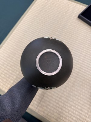 Lot 90 - Two Japanese cloisonné enamel 'floral' vases by Ando Jubei Company