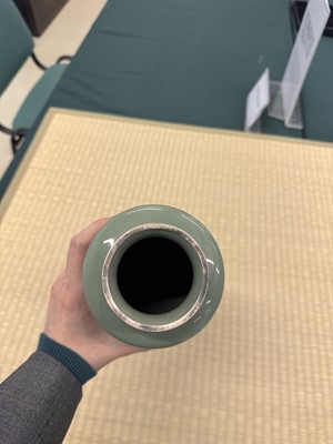 Lot 86 - A Japanese cloisonné enamel vase by Hayashi Tanigoro (active c. 1895-1935)