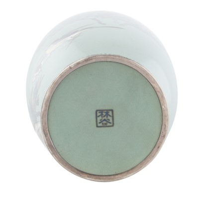 Lot 86 - A Japanese cloisonné enamel vase by Hayashi Tanigoro (active c. 1895-1935)