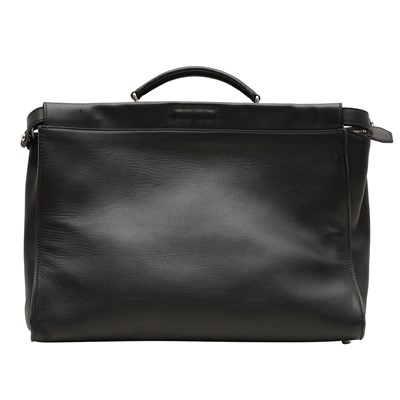 Lot 220 - Fendi Black Peekaboo Attach Briefcase