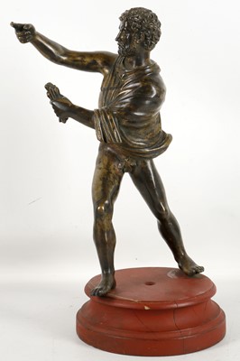 Lot 115 - A circa 16th Century Renaissance bronze figure...