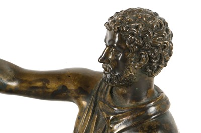 Lot 115 - A circa 16th Century Renaissance bronze figure...