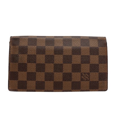 Lot 459 - Louis Vuitton Damier Ebene Bi Fold Card Wallet