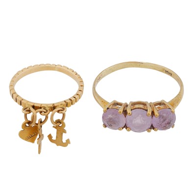 Lot 44 - Two rings