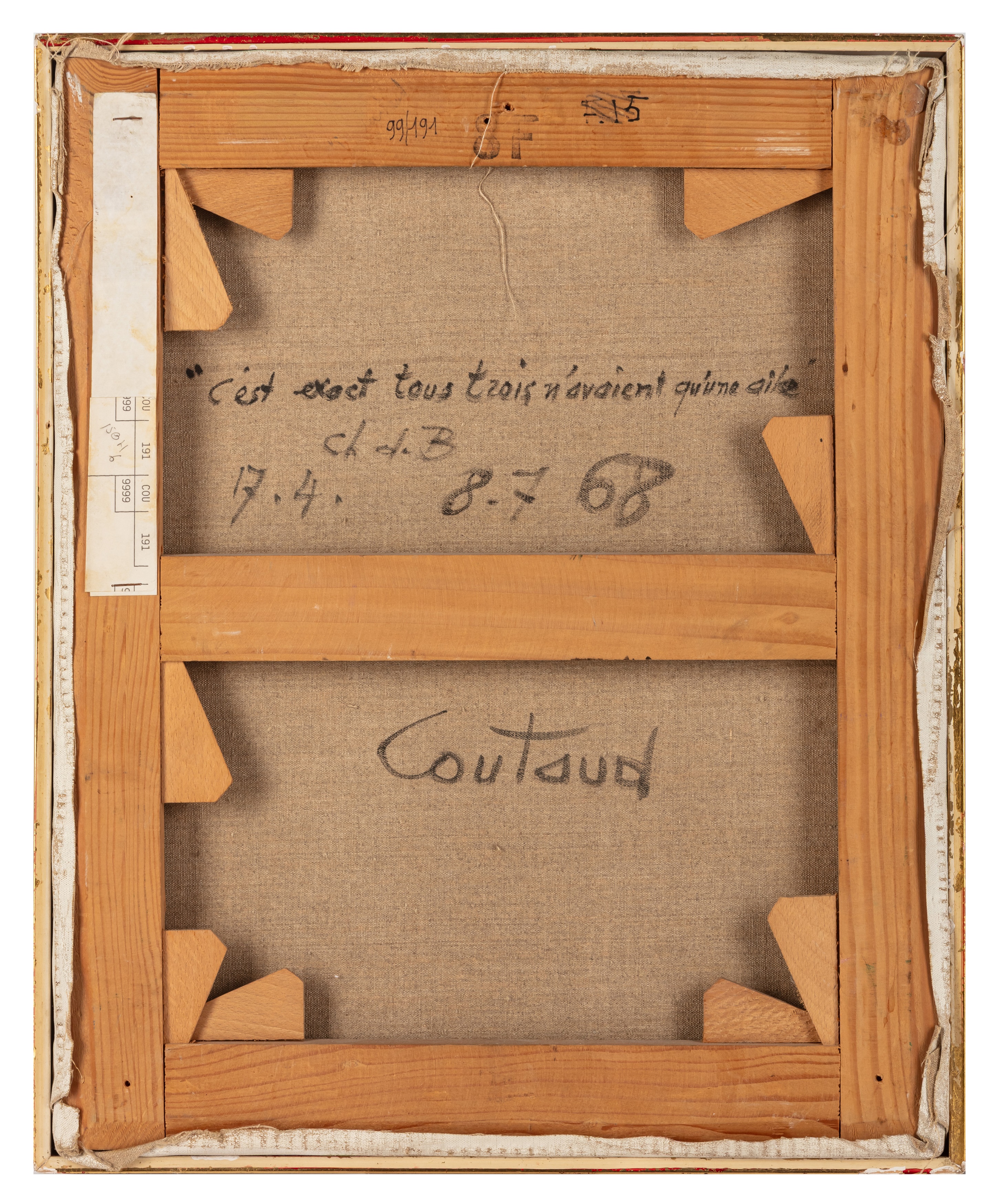 Lucien COUTAUD (Meynes 1904 - Paris 1977) - Lot 59 - enchères
