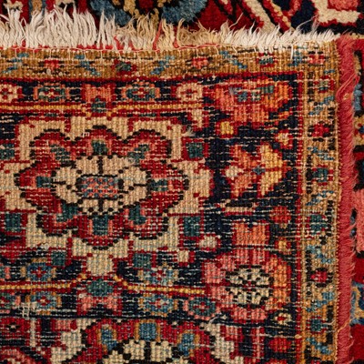 Lot 98 - An antique Heriz carpet, north-west Persia