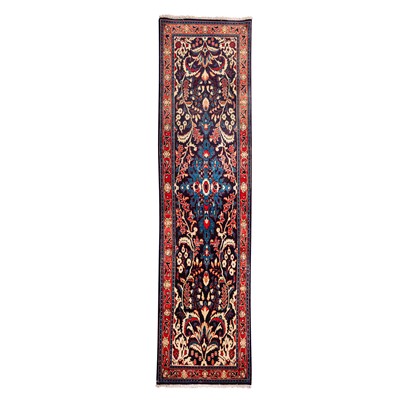 Lot 93 - A fine Sarouk runner, west Persia