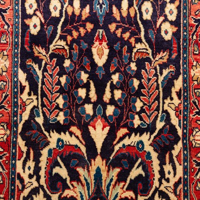 Lot 93 - A fine Sarouk runner, west Persia