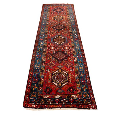 Lot 18 - An antique Heriz runner, north-west Persia
