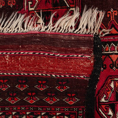 Lot 17 - An antique Saryk carpet, Turkmenistan