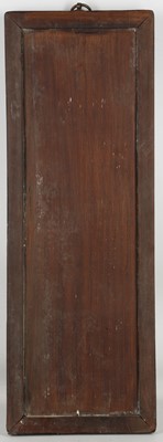 Lot 466 - A Chinese, 20th century, porcelain plaque /...