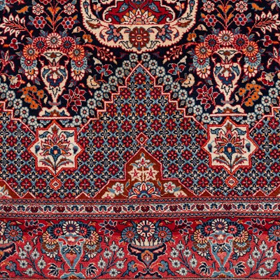 Lot 66 - A fine Kashan prayer rug, central Persia