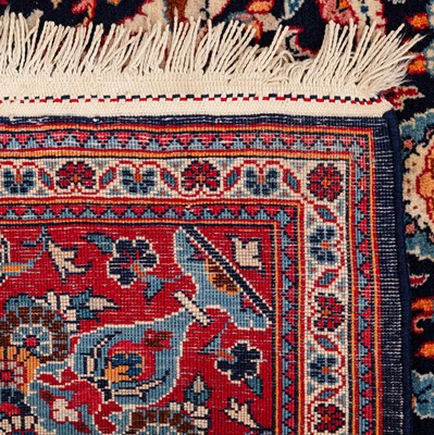 Lot 66 - A fine Kashan prayer rug, central Persia