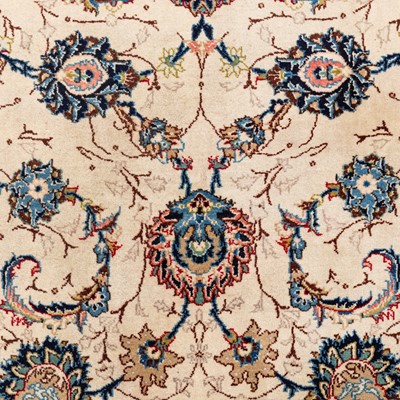 Lot 34 - A fine Kashan rug, central Persia