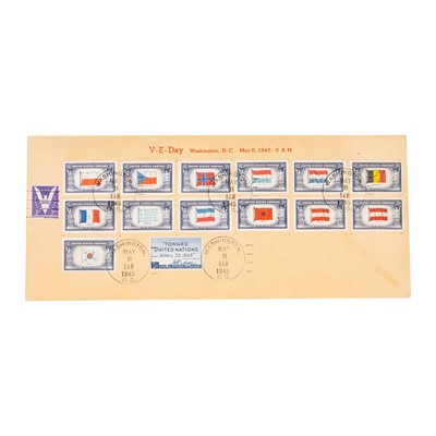 Lot 32 - U.S 1945 VE Day United Nations