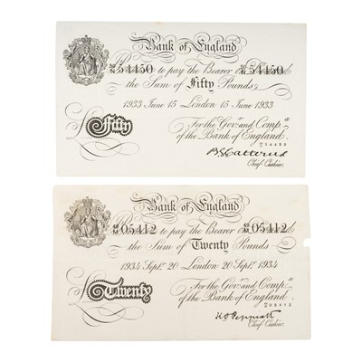 Lot 64 - Germany WW2 Banknote Forgeries / Operation Bernhard
