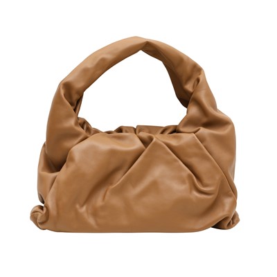 Lot 110 - Bottega Veneta Brown Shoulder Pouch Bag