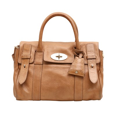 Lot 485 - Mulberry Brown Small Bayswater Satchel Bag
