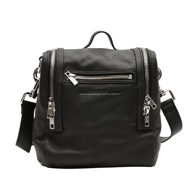 Lot 217 - McQueen Black Convertible Box Bag
