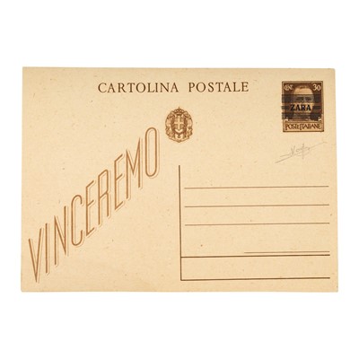 Lot 86 - German Occupation Of Yugoslavia / Zara WW2