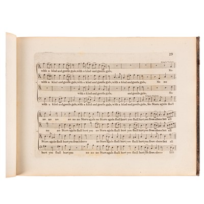Lot 63 - Warren. A Twenty-ninth Collection of Catches and Glees [1790]