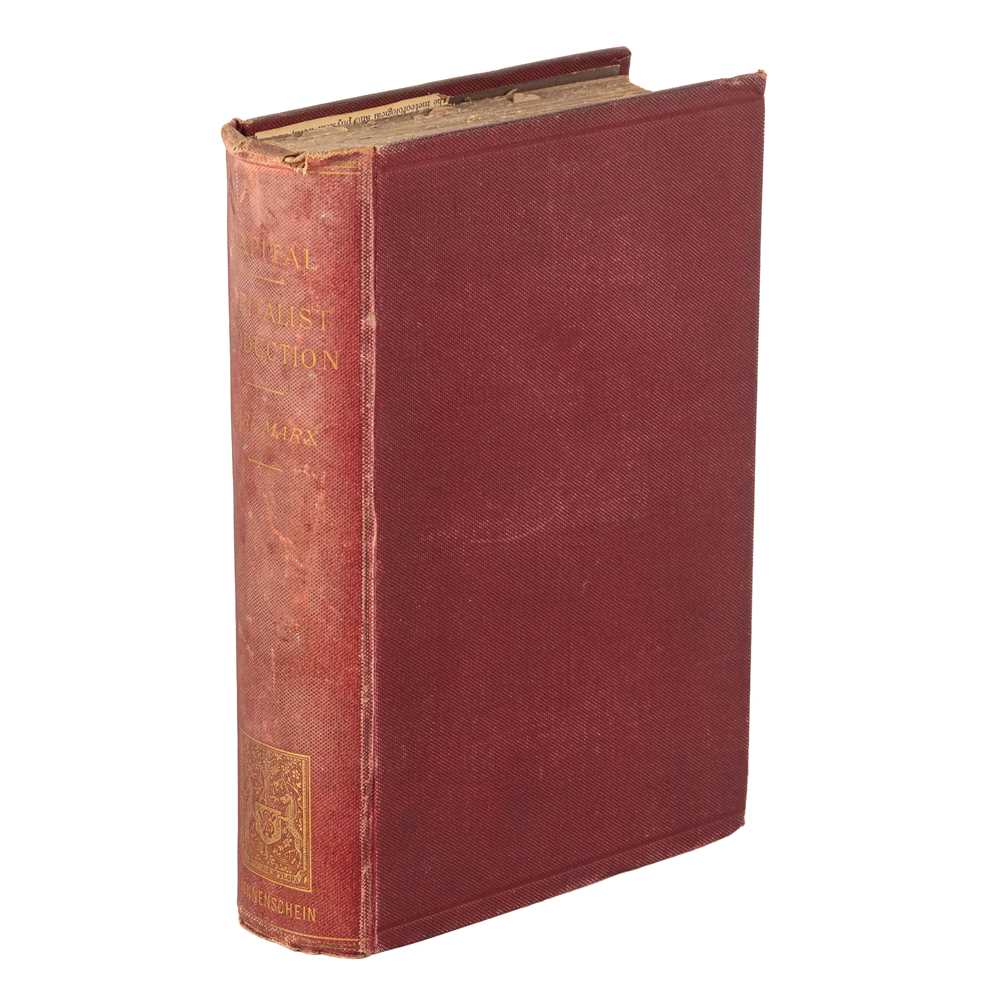 Lot 61 - Marx. Capital. fourth English ed. 1891